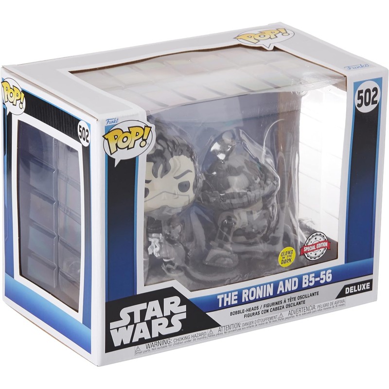 Figura POP Deluxe Kyoto 1 Ronin y B5-56 de Star Wars (Edicion Especial)