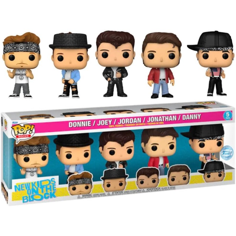 Figura POP 5 Figuras de New Kids on The Block Band (Edicion Especial)