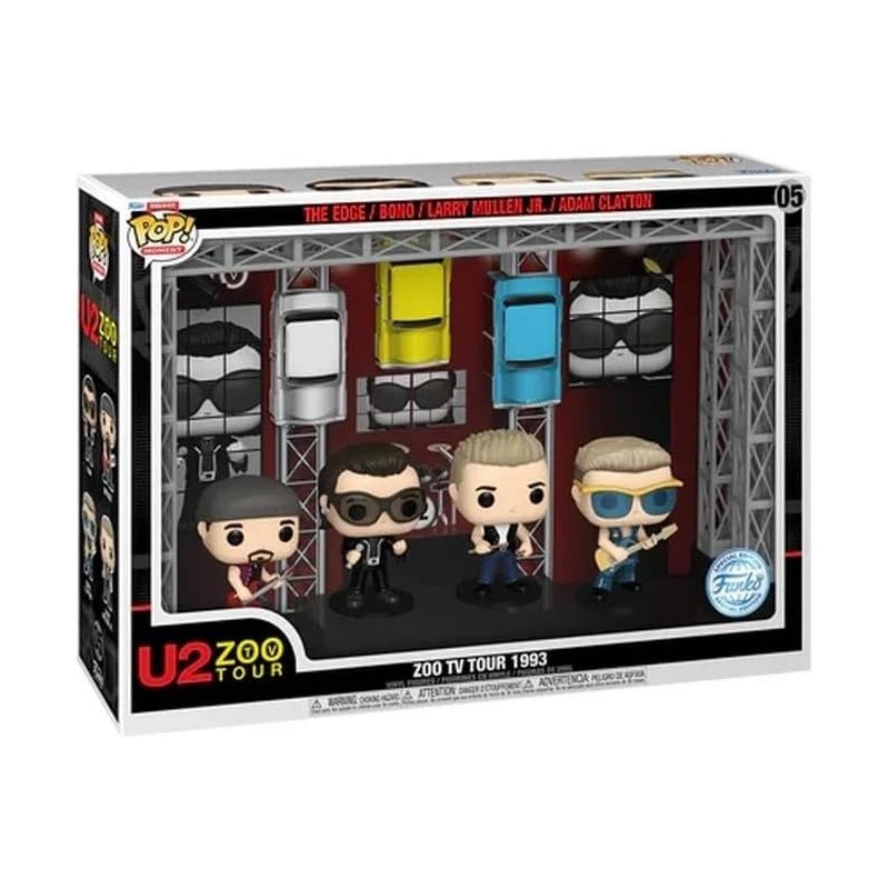 Figura POP Moment U2 Zoo TV Tour - (1993) Edicion Deluxe