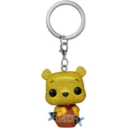 Llavero POP Winnie The Pooh Brillo De Diamante Edicion Especial