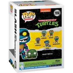 Figura POP Slash  & Turtle Slash Premutante de las Tortugas Ninjas