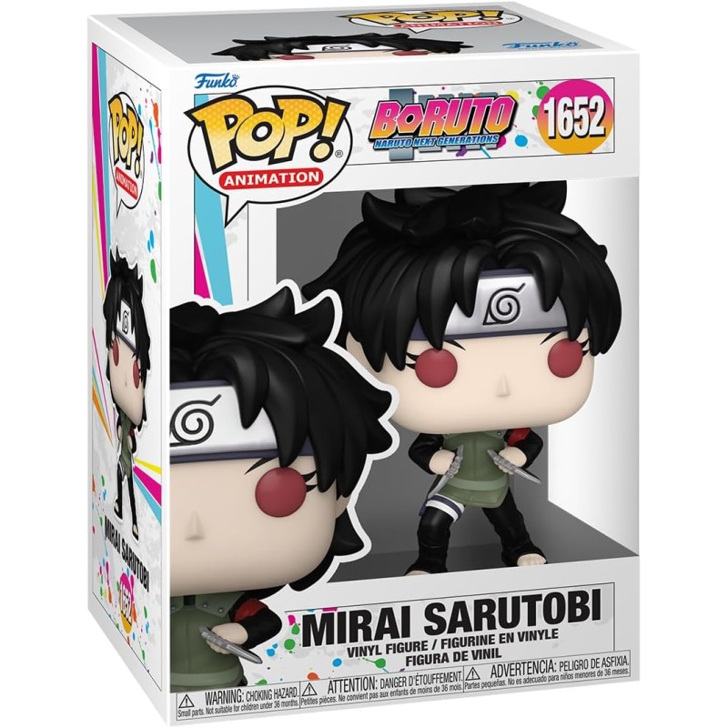 Figura POP Mirai Sarutobi Boruto Naruto Next Generations