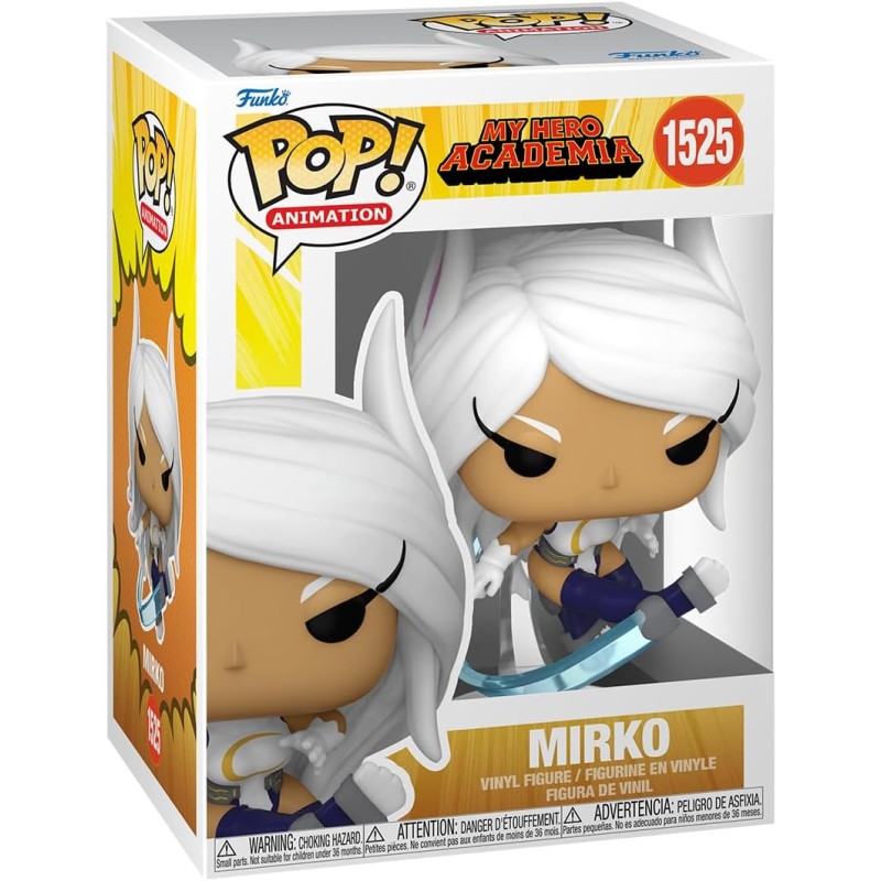Figura POP Mirko My Hero Academia (CAJA EXTERIOR UN POCO DETERIORADA)