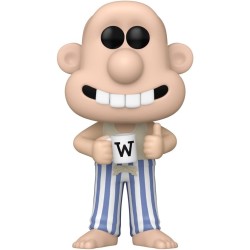 Figura Pop Wallace en Pijama de Wallace y Gromit