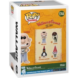 Figura Pop Wallace en Pijama de Wallace y Gromit