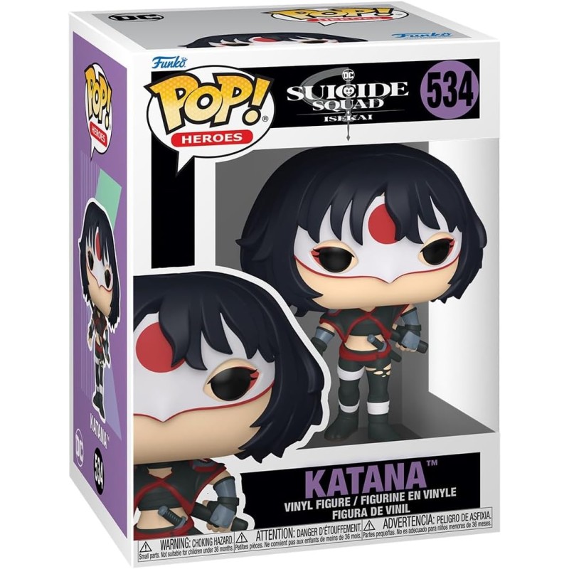 Figura POP Katana Escuadrón Suicida isekaiI