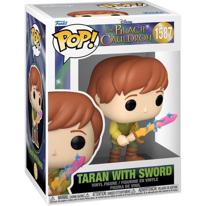 Figura POP Taran con Espada Taron y el Caldero magico