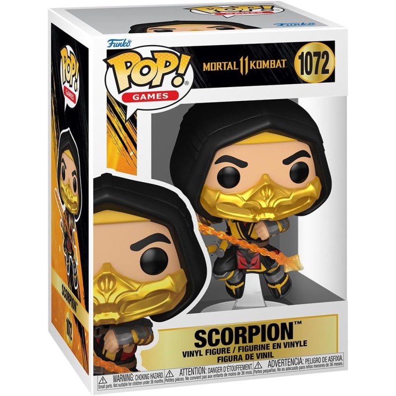 Figura POP Scorpion Mortal Kombat 2