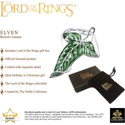 Broche Hoja de Lorien Del Señor de los Anillos