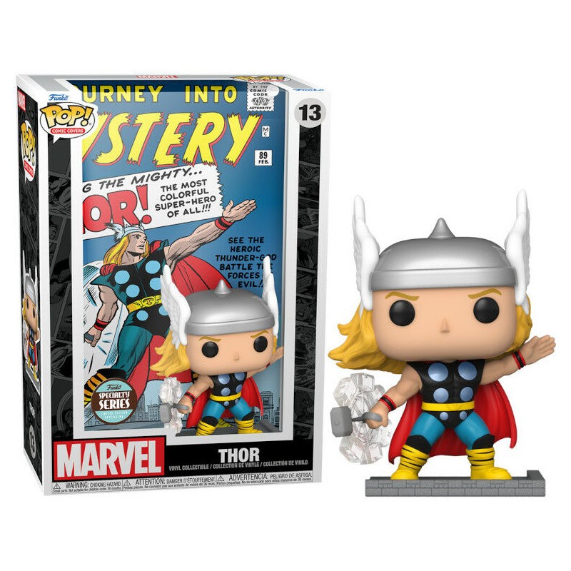 Figura POP Comic Cover Thor Clásico (Caja exterior un poco deteriorada)