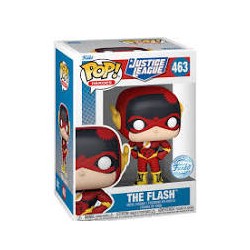 Figura Pop The Flash Justice League Comics Edición limitada (Caja exterior un poco deteriorada)