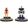 Set 2 Figuras Coleccionables Mazinger Z y Afrodita A con Peana de Exposición, 18 cm y 15 cm