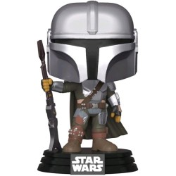 Figura POP The Mandalorian Pose Star Wars (Caja exterior un poco deteriorada)