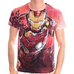 Camiseta Iron Man Full Print