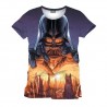 Camiseta Star Wars Darth Vader Amenaza Full Print